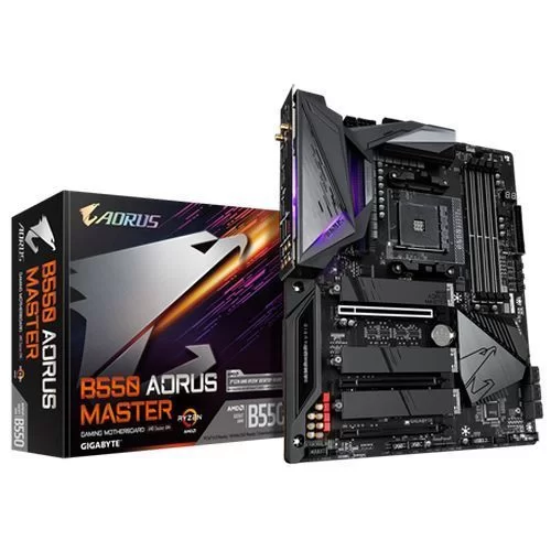 לוח אם Gigabyte B550 AORUS MASTER DDR4 AM4 - יבואן רשמי
