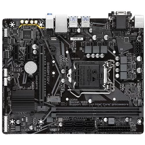 לוח אם Gigabyte B460M D2V DDR4 LGA1200 - יבואן רשמי לוח אם Gigabyte B460M D2V DDR4 LGA1200 - יבואן רשמי