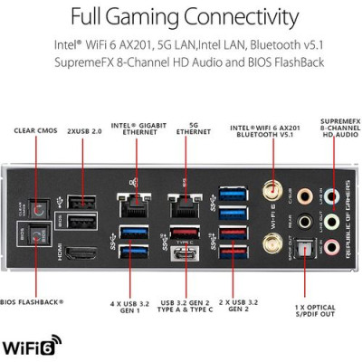 Motherboard Asus ROG MAXIMUS XII HERO (WI-FI) DDR4 LGA1200 Motherboard Asus ROG MAXIMUS XII HERO (WI-FI) DDR4 LGA1200