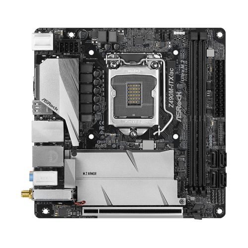 Motherboard ASRock Z490M-ITX/ac DDR4 LGA1200