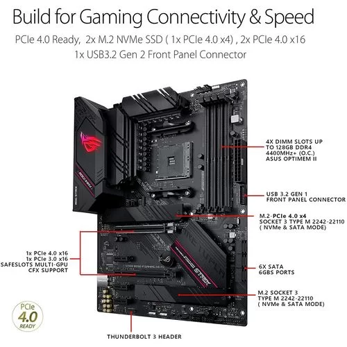 Motherboard Asus ROG STRIX B550-F GAMING (WI-FI) DDR4 AM4