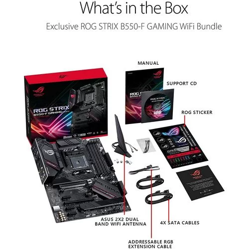 Motherboard Asus ROG STRIX B550-F GAMING (WI-FI) DDR4 AM4