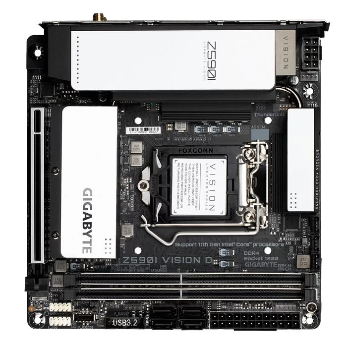 Motherboard Gigabyte Z590i VISION D DDR4 DIMM LGA1200