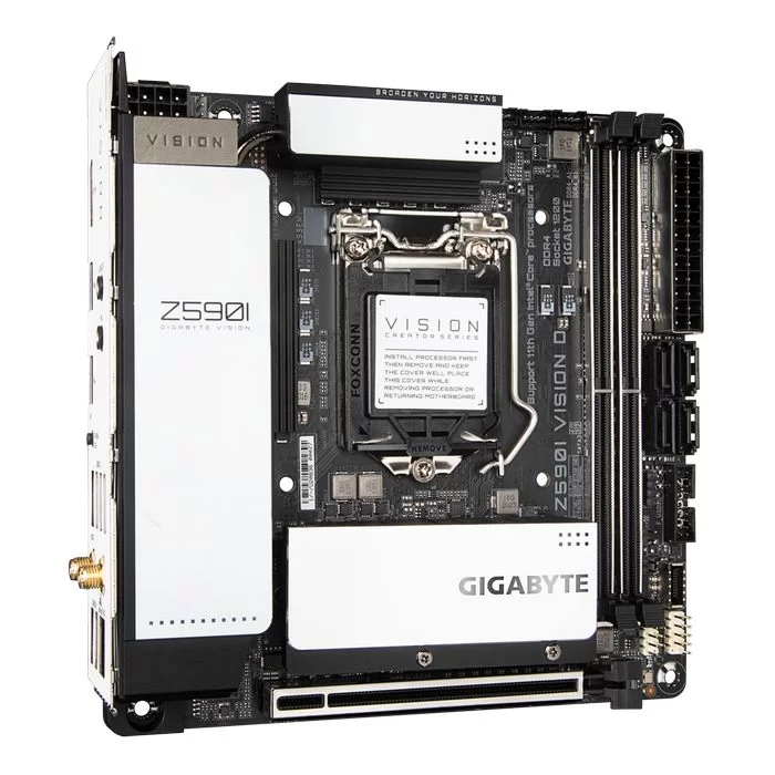 Motherboard Gigabyte Z590i VISION D DDR4 DIMM LGA1200