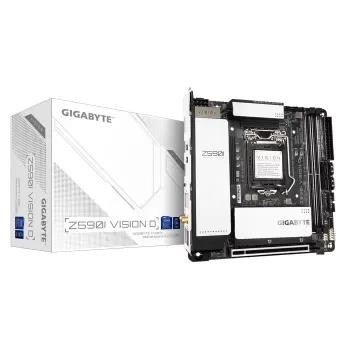 Материнская Плата Gigabyte Z590i VISION D DDR4 LGA1200 - официальный импортер Материнская Плата Gigabyte Z590i VISION D DDR4 LGA1200 - официальный импортер