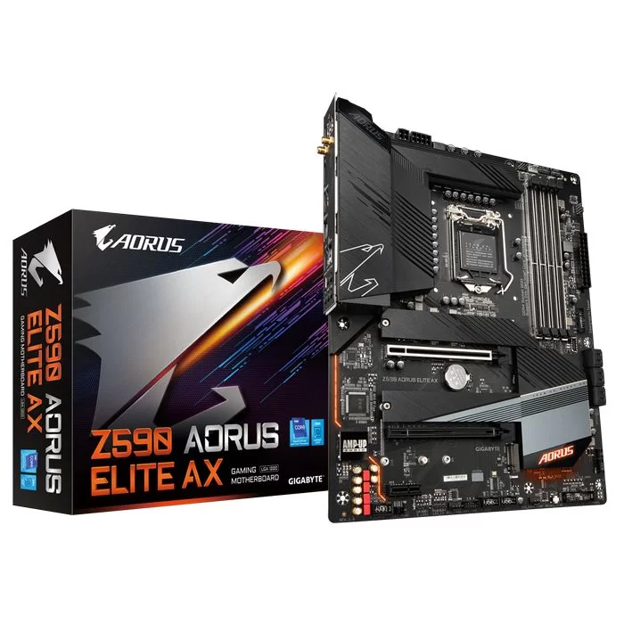 לוח אם Gigabyte Z590 AORUS ELITE AX DDR4 DIMM LGA1200