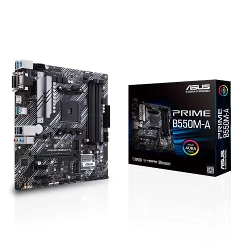 Motherboard Asus PRIME B550M-A DDR4 DIMM AM4 Motherboard Asus PRIME B550M-A DDR4 DIMM AM4