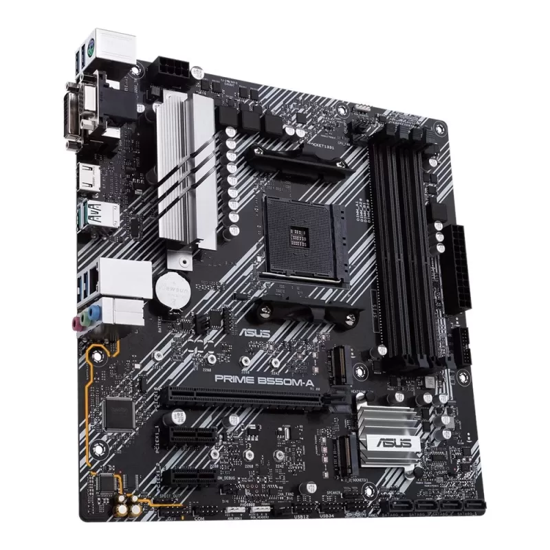 Motherboard Asus PRIME B550M-A DDR4 DIMM AM4 Motherboard Asus PRIME B550M-A DDR4 DIMM AM4