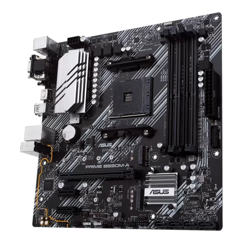 Motherboard Asus PRIME B550M-A DDR4 DIMM AM4 Motherboard Asus PRIME B550M-A DDR4 DIMM AM4
