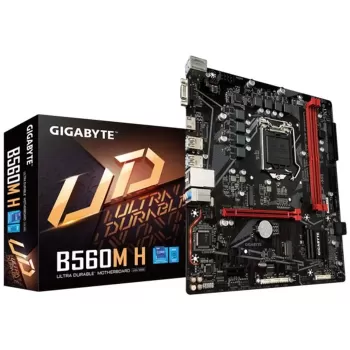 לוח אם Gigabyte B560M H DDR4 LGA1200 - יבואן רשמי