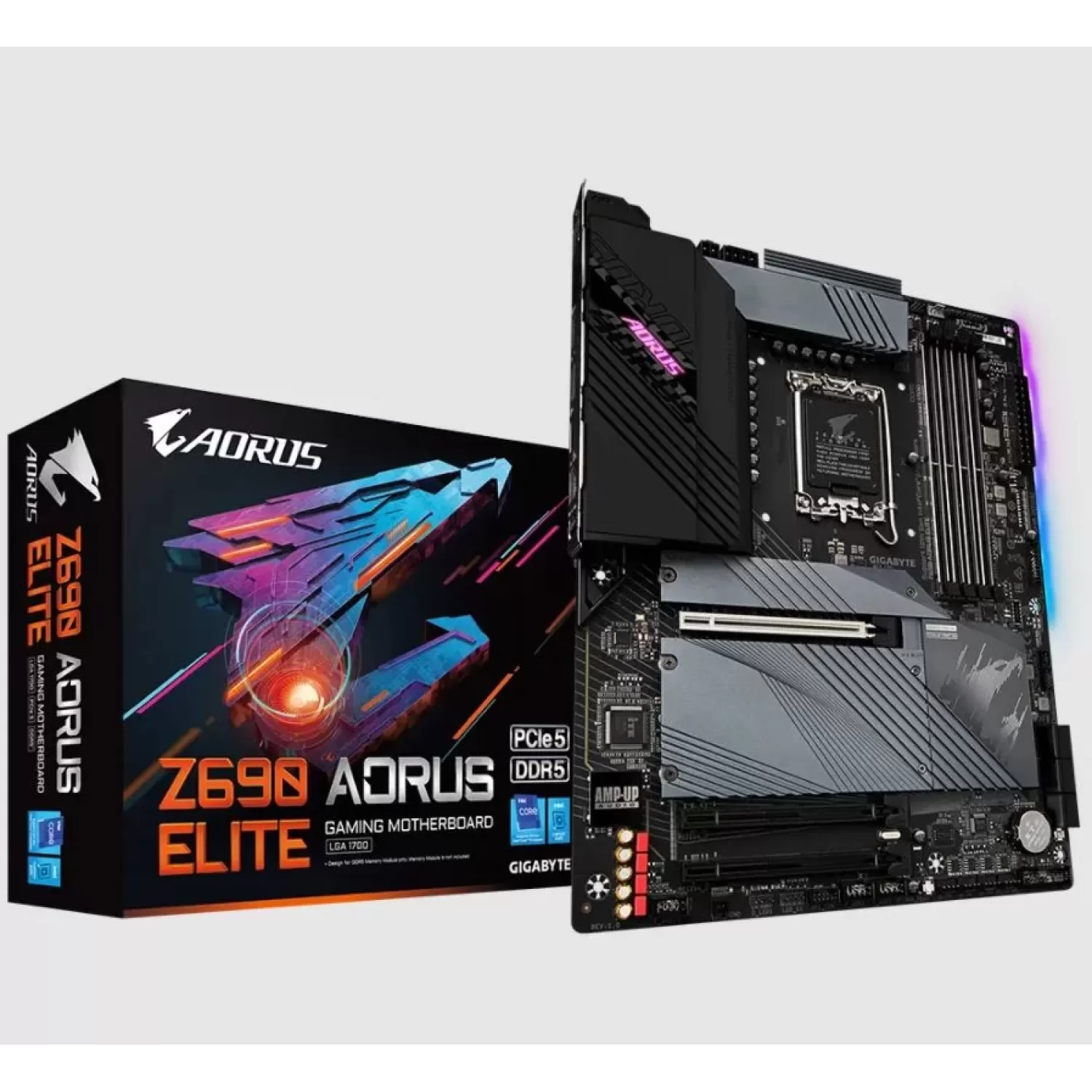 Материнская Плата Gigabyte Z690 AORUS ELITE DDR5 DIMM LGA1700
