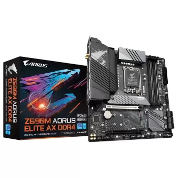 Материнская Плата Gigabyte Z690M AORUS ELITE AX DDR4 LGA1700 - официальный импортер