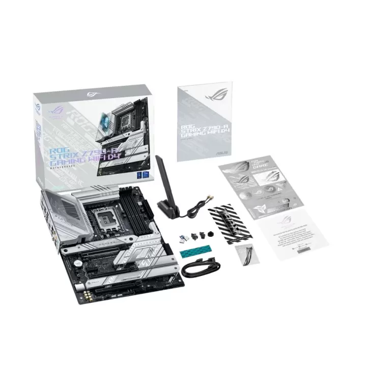 לוח אם Asus ROG STRIX Z790-A GAMING WIFI D4 DDR4 DIMM LGA1700 לוח אם Asus ROG STRIX Z790-A GAMING WIFI D4 DDR4 DIMM LGA1700