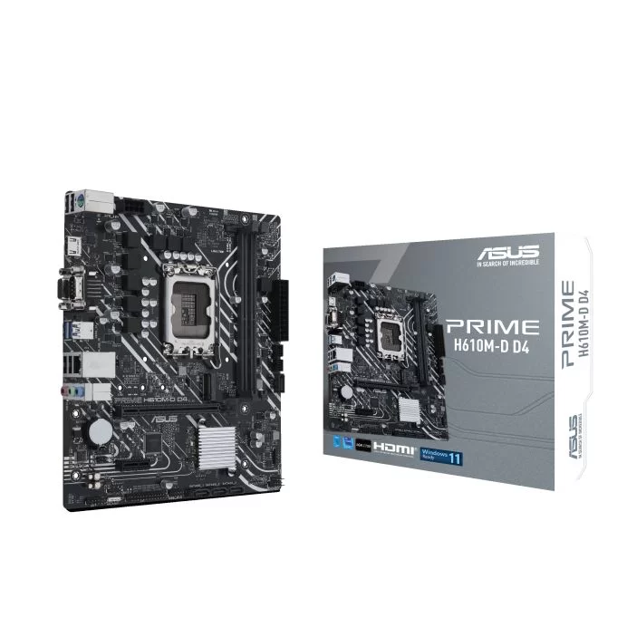 Материнская Плата Asus PRIME H610M-D D4 DDR4 DIMM LGA1700