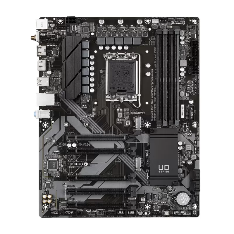 לוח אם Gigabyte B760 DS3H AX DDR4 DDR4 DIMM LGA1700 - יבואן רשמי
