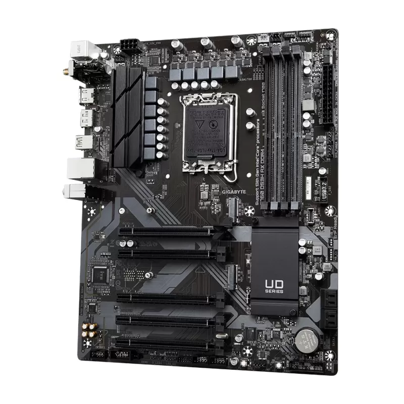 לוח אם Gigabyte B760 DS3H AX DDR4 DDR4 DIMM LGA1700 - יבואן רשמי
