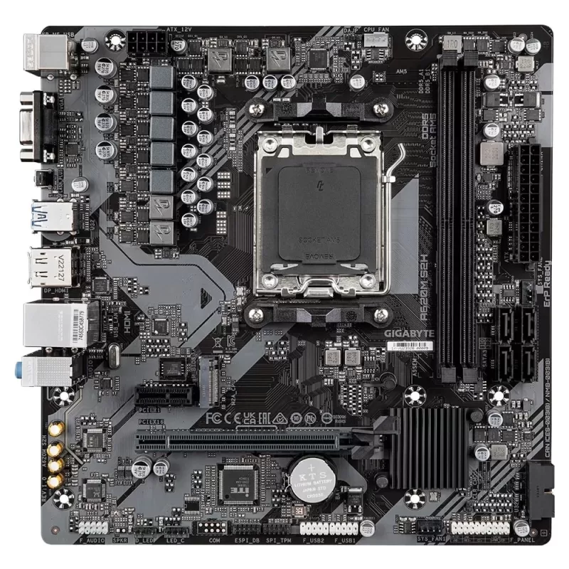 Motherboard Gigabyte A620M S2H DDR5 DIMM AM5