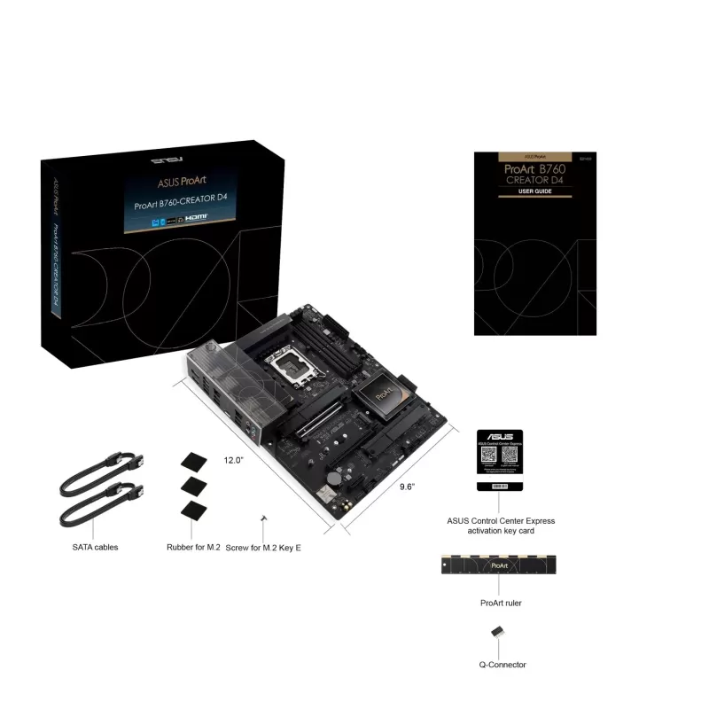 Материнская Плата Asus ProArt B760-CREATOR D4 DDR4 DIMM LGA1700