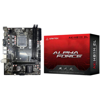 Материнская Плата ARKTEK H81M EL VA DDR3 LGA1156, LGA1155, LGA1151, LGA1151,