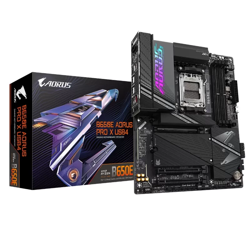 לוח אם Gigabyte B650E AORUS PRO X USB4 DDR5 AM5 - יבואן רשמי