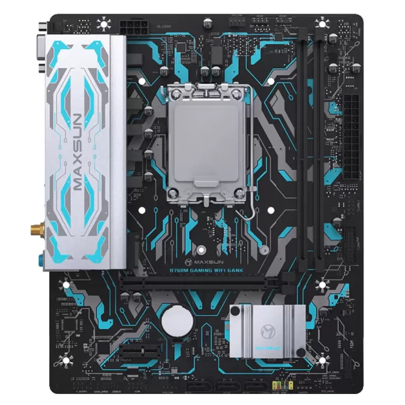 Motherboard MAXSUN B760M GAMING WiFi GANK DDR5 LGA1700 Motherboard MAXSUN B760M GAMING WiFi GANK DDR5 LGA1700