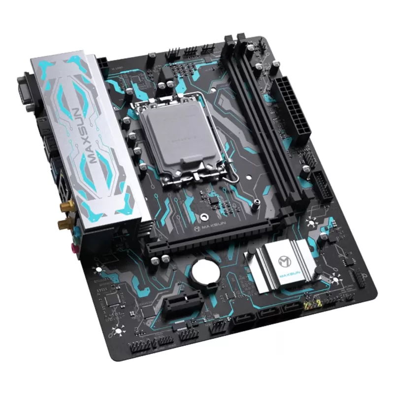Motherboard MAXSUN B760M GAMING WiFi GANK DDR5 LGA1700 Motherboard MAXSUN B760M GAMING WiFi GANK DDR5 LGA1700