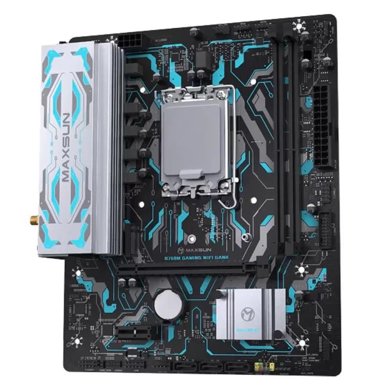 Motherboard MAXSUN B760M GAMING WiFi GANK DDR5 LGA1700 Motherboard MAXSUN B760M GAMING WiFi GANK DDR5 LGA1700