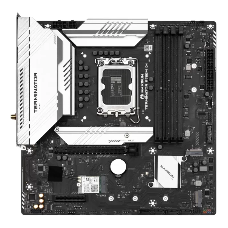 לוח אם MAXSUN Terminator B760M D4 WiFi 6E DDR4 LGA1700