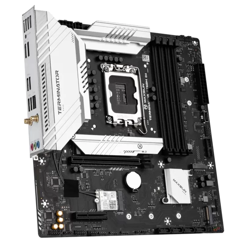 לוח אם MAXSUN Terminator B760M D4 WiFi 6E DDR4 LGA1700
