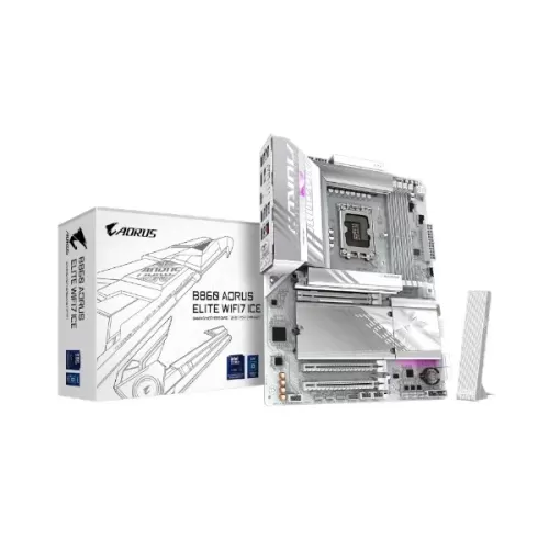 לוח אם Gigabyte B860 AORUS ELITE WIFI7 ICE DDR5 LGA1851
