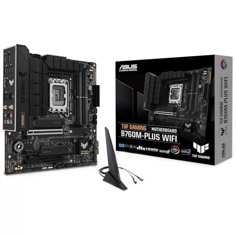 לוח אם Asus TUF GAMING B760M-PLUS WiFi DDR5 LGA1700