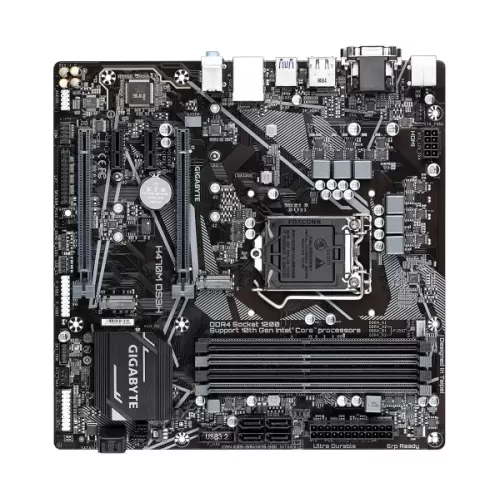 לוח אם Gigabyte H470M DS3H DDR4 LGA1200 מצב:משומש - יבואן רשמי