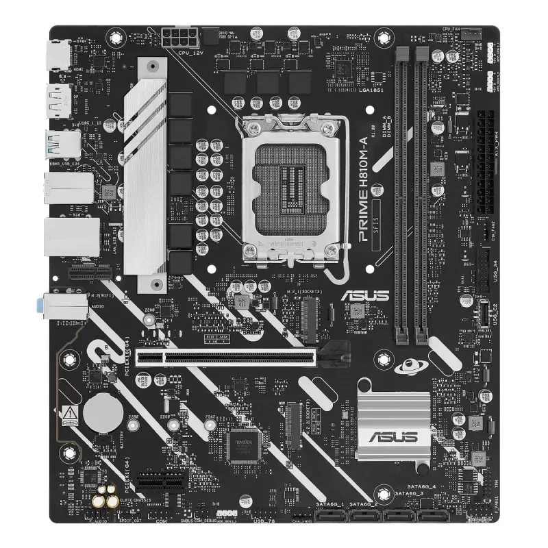Материнская Плата Asus PRIME H810M-A-CSM DDR5 LGA1851 Материнская Плата Asus PRIME H810M-A-CSM DDR5 LGA1851