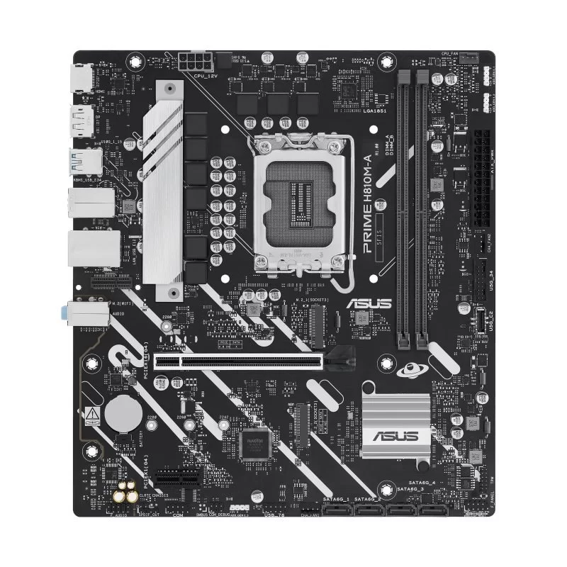 Материнская Плата Asus PRIME H810M-A-CSM DDR5 LGA1851 Материнская Плата Asus PRIME H810M-A-CSM DDR5 LGA1851