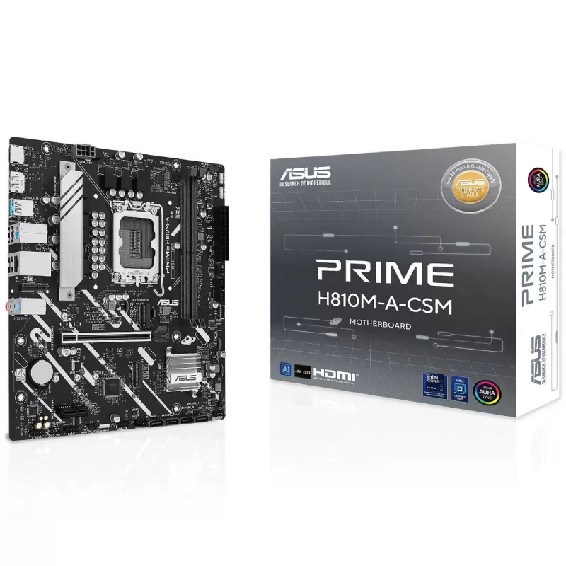 Материнская Плата Asus PRIME H810M-A-CSM DDR5 LGA1851 Материнская Плата Asus PRIME H810M-A-CSM DDR5 LGA1851