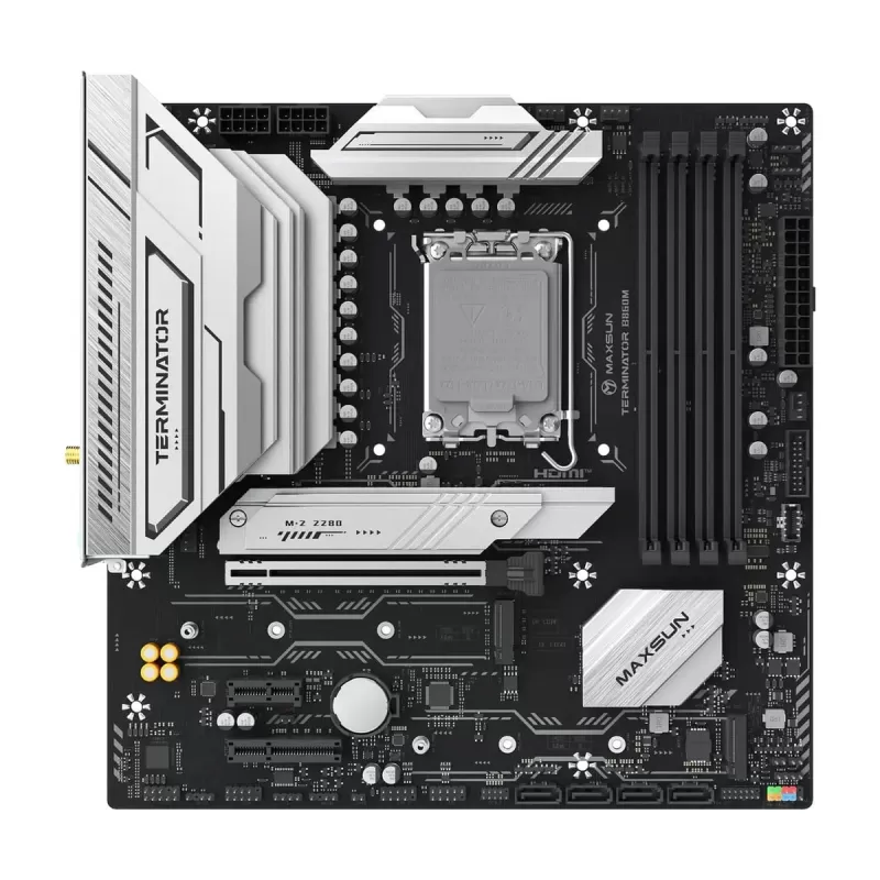 Motherboard MAXSUN Terminator B860M WiFi DDR5 LGA1851 Motherboard MAXSUN Terminator B860M WiFi DDR5 LGA1851