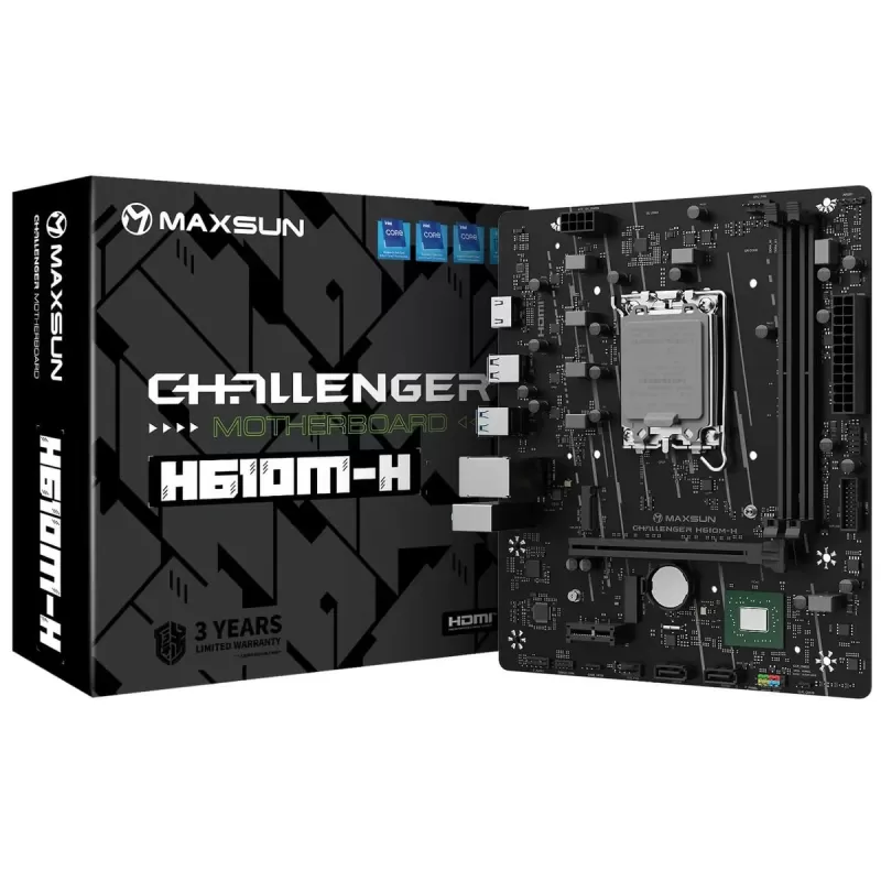 Motherboard MAXSUN Challenger H610M-H V1 DDR4 LGA1700
