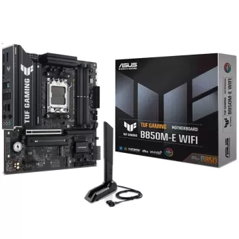 Материнская Плата Asus TUF GAMING B850M-E WiFi DDR5 AM5 Материнская Плата Asus TUF GAMING B850M-E WiFi DDR5 AM5