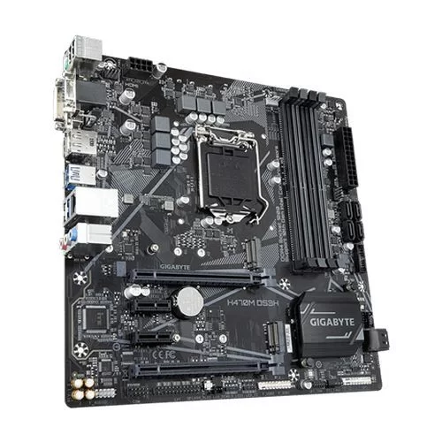 לוח אם Gigabyte H470M DS3H DDR4 LGA1200 מצב:משומש - יבואן רשמי