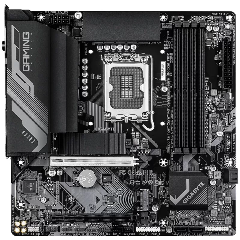 Motherboard Gigabyte B760M G X WF6E GEN5 DDR5 LGA1700 Motherboard Gigabyte B760M G X WF6E GEN5 DDR5 LGA1700
