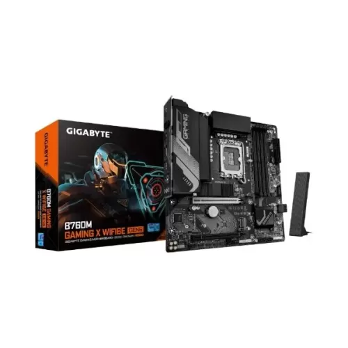 Motherboard Gigabyte B760M G X WF6E GEN5 DDR5 LGA1700 Motherboard Gigabyte B760M G X WF6E GEN5 DDR5 LGA1700