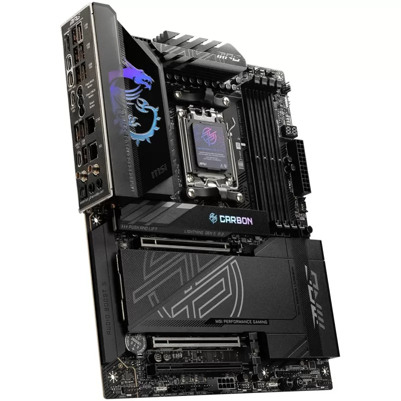 לוח אם MSI MPG X870E CARBON WIFI DDR5 AM5 לוח אם MSI MPG X870E CARBON WIFI DDR5 AM5
