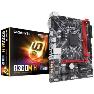 לוח אם Gigabyte GA-B360M H DDR4 LGA1151 - יבואן רשמי לוח אם Gigabyte GA-B360M H DDR4 LGA1151 - יבואן רשמי