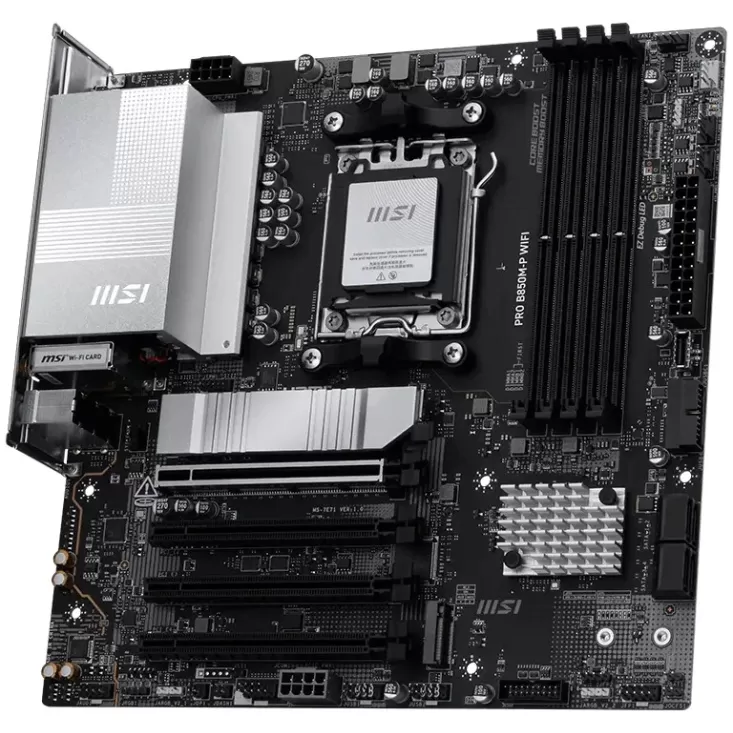 לוח אם MSI PRO B850M-P WIFI DDR5 AM5