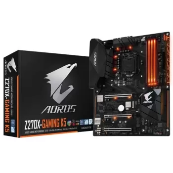 לוח אם Gigabyte GA-Z270X-Gaming K5 DDR4 LGA1151 - יבואן רשמי