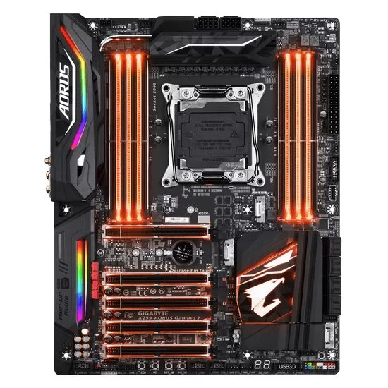 Motherboard Gigabyte X299 AORUS Gaming 3 DDR4 LGA2066 - official importer