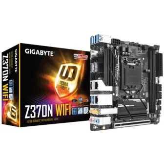 Motherboard Gigabyte Z370N WIFI DDR4 LGA1151 - official importer Motherboard Gigabyte Z370N WIFI DDR4 LGA1151 - official importer