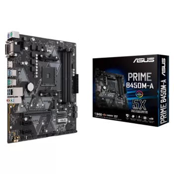 Motherboard Asus PRIME B450M-A DDR4 AM4 Motherboard Asus PRIME B450M-A DDR4 AM4
