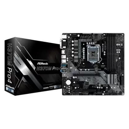 Материнская Плата ASRock H370M Pro4 DDR4 LGA1151