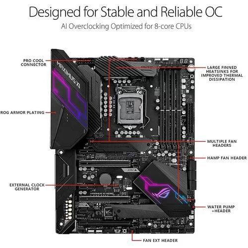Материнская Плата Asus ROG MAXIMUS XI HERO WIFI DDR4 LGA1151